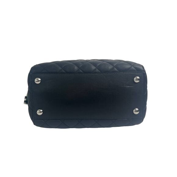 B1 MICHAEL KORS Handbag Lamb Leather RUNWAY SAMPLE Black - Picture 5 of 8